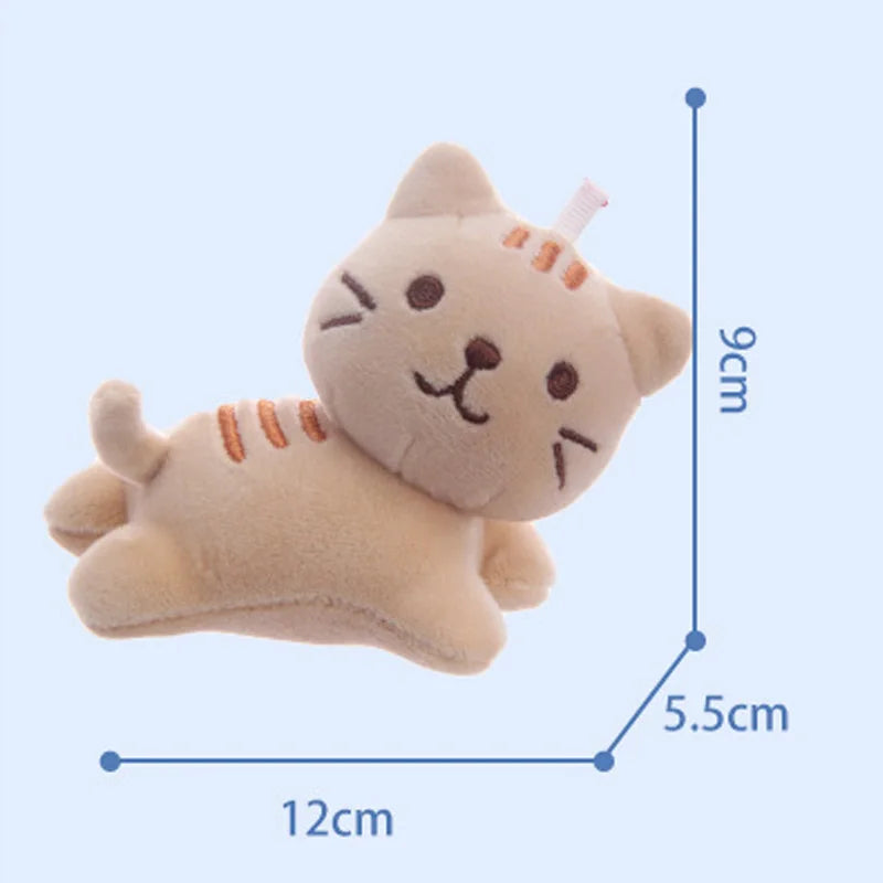 Cat Plush Toy – Cute Soft Kitten Doll & Backpack Pendant