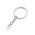 Split Key Rings – 20/50pcs Gold Metal Keychain Hardware