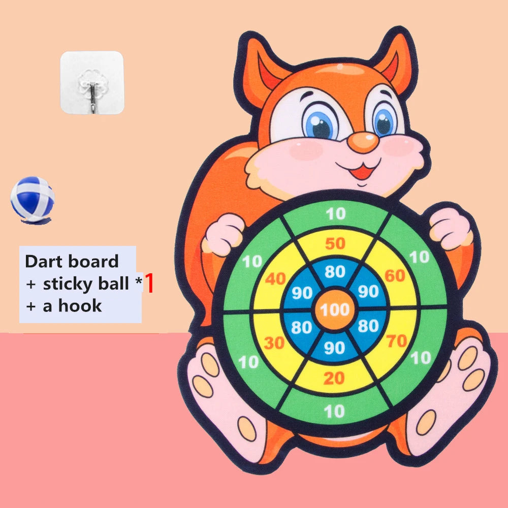 Kids Sticky Ball Dart Board