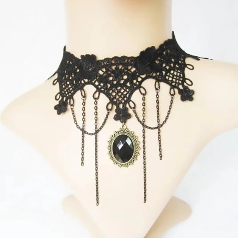 Anime Cosplay Necklace Halberd Pendant