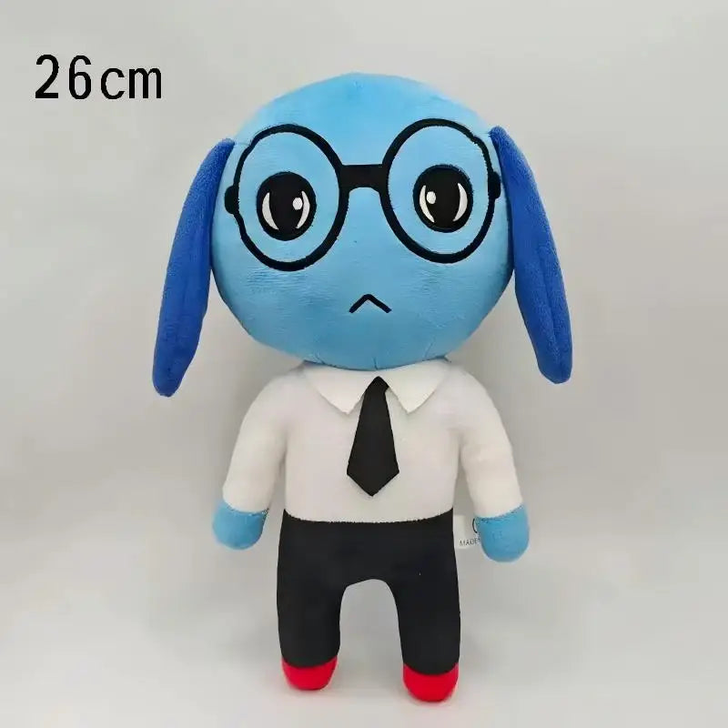 Animal Plush Toy – Cute Blue Dog, Penguin & Bunny Soft Toy
