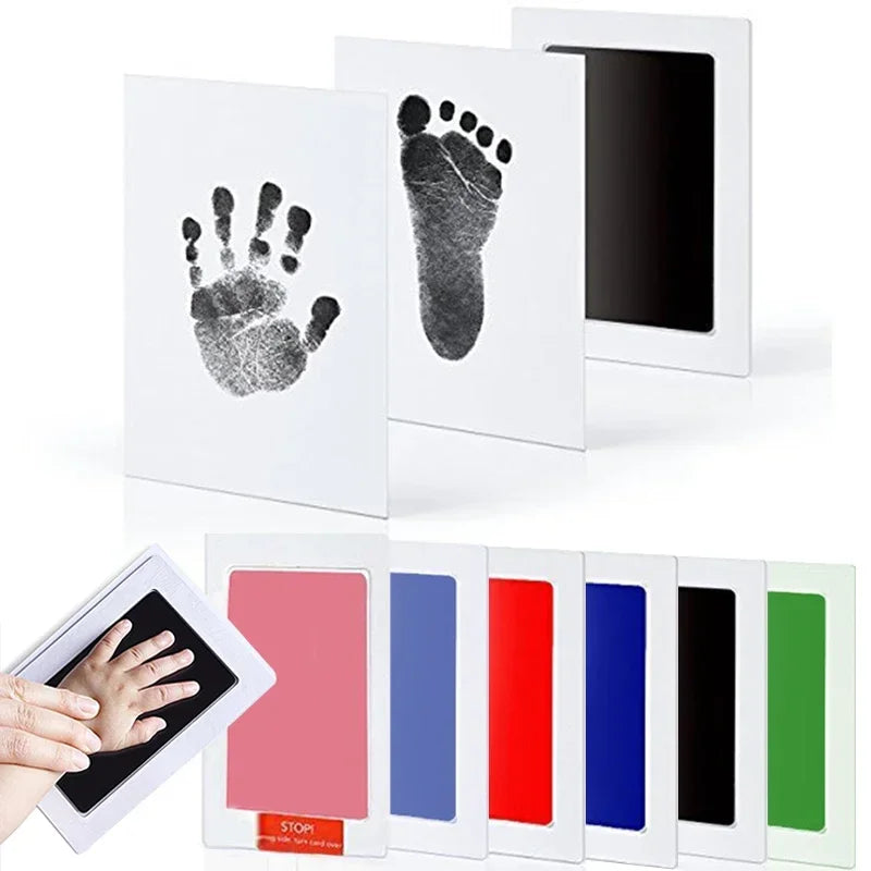 Baby Handprint Footprint Kit Inkless Newborn Keepsake 0-12 Months