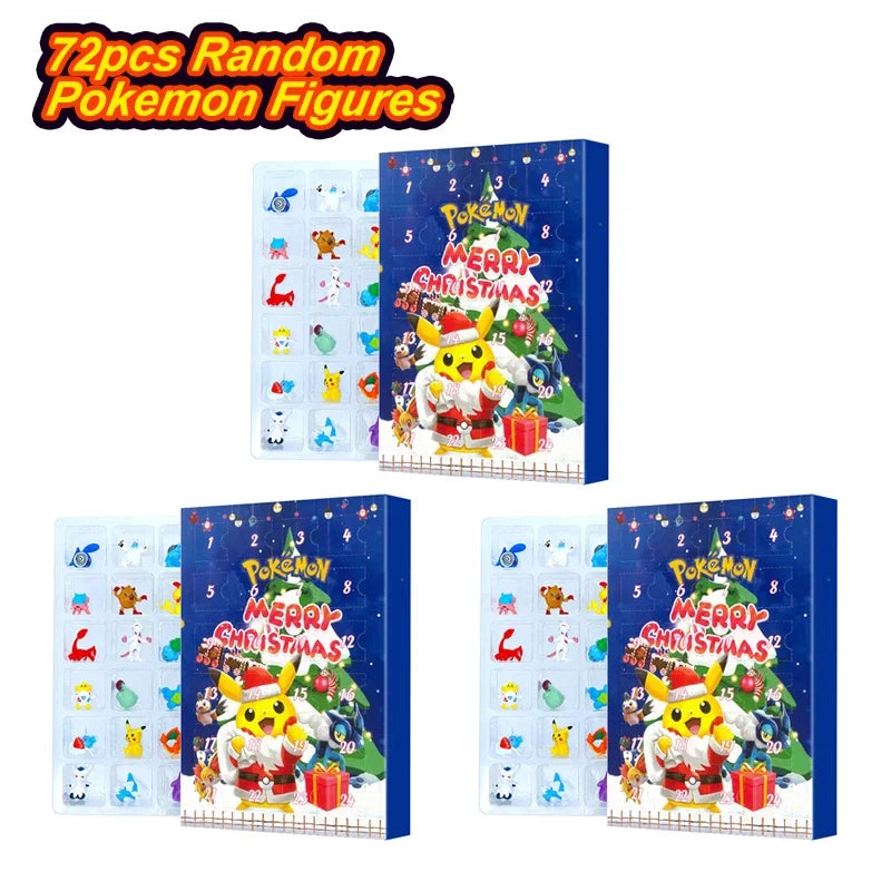 Anime Advent Calendar 24Pcs Mini Figure Christmas Gift Set  Customer Confidence Line: