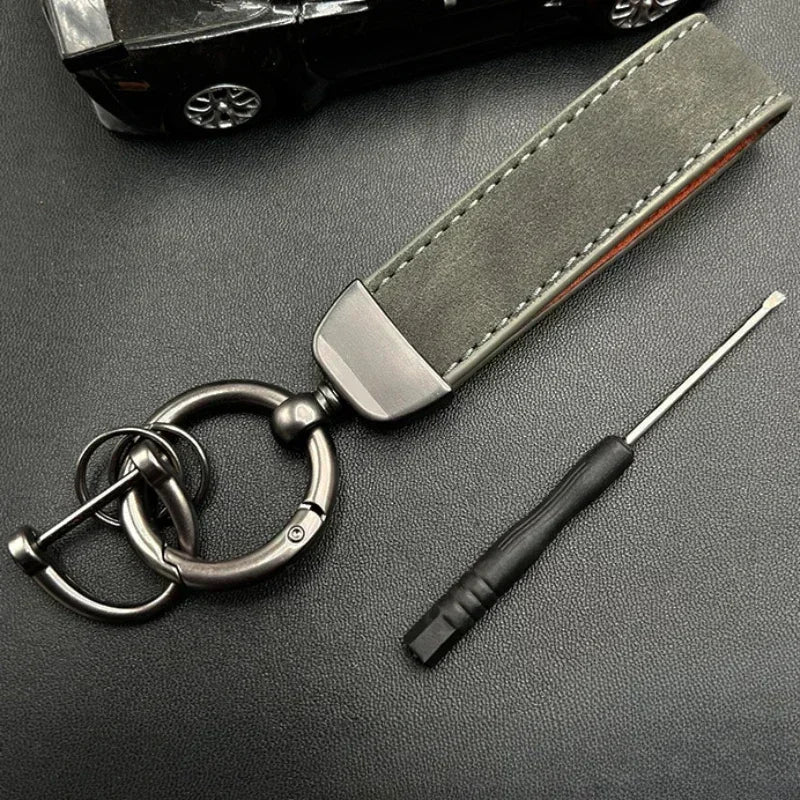 Custom Logo Keychain – Personalized Engraved Metal Key Ring