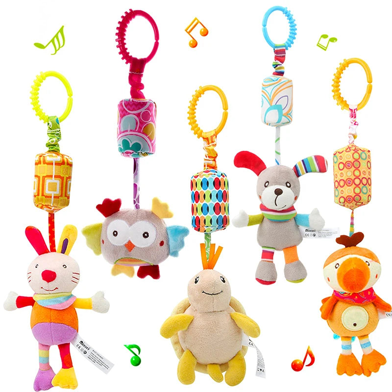 Baby Sensory Rattle – Hanging Stroller & Crib Toy