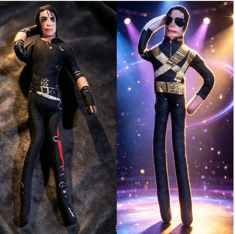 Poseable Plush Doll Movable Joint Collectible Figure for Display