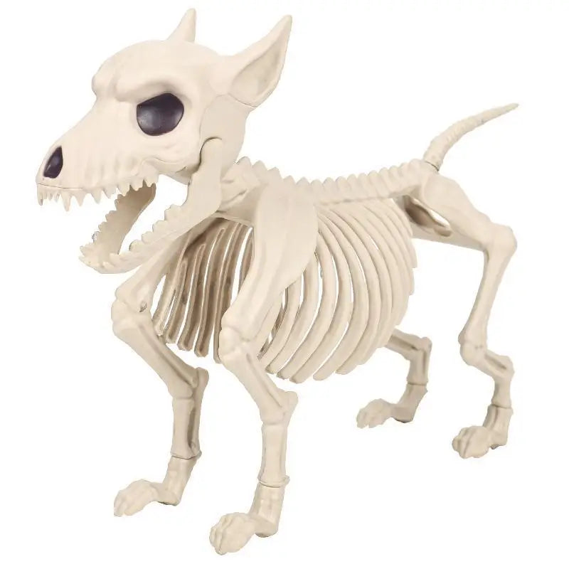Halloween Wolf Skeleton Decoration for Indoor Outdoor Garden Decor