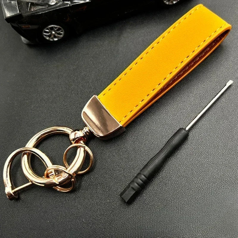 Custom Logo Keychain – Personalized Engraved Metal Key Ring