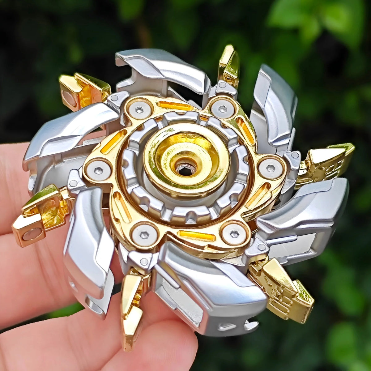 Metal Fidget Spinner Magnetic Stress Relief Toy for Adults