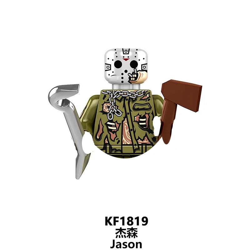 Halloween Building Blocks Horror Mini Figure Brick Set