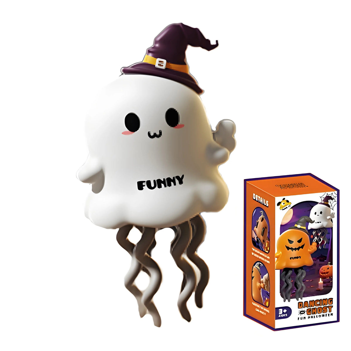 Dancing Ghost Toy – Interactive Halloween Crawling Dance Toy