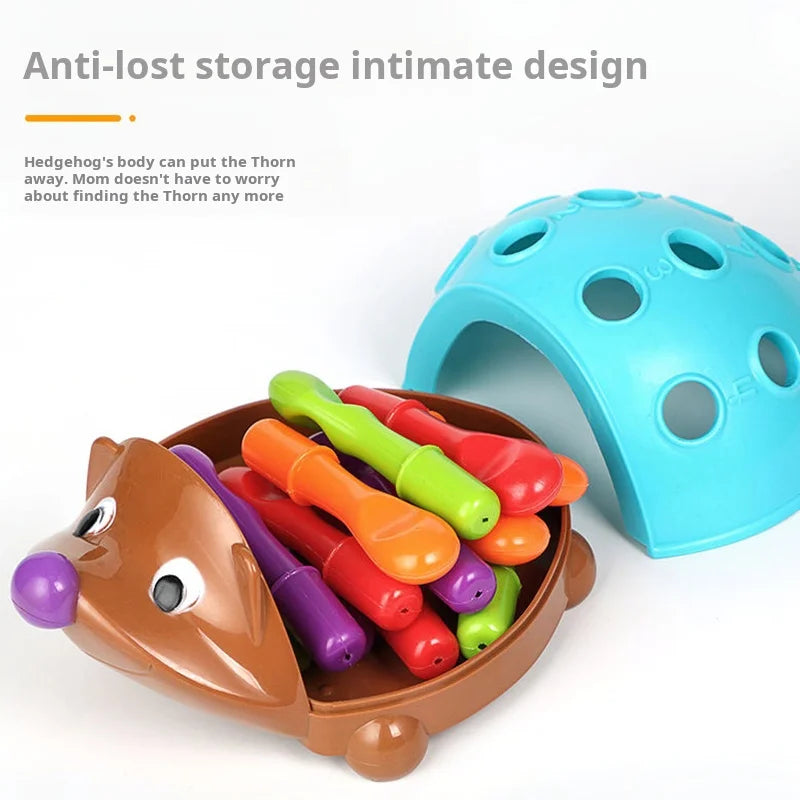 Fine Motor Skills Toy – Hedgehog Hand-Eye Coordination Learning Toy