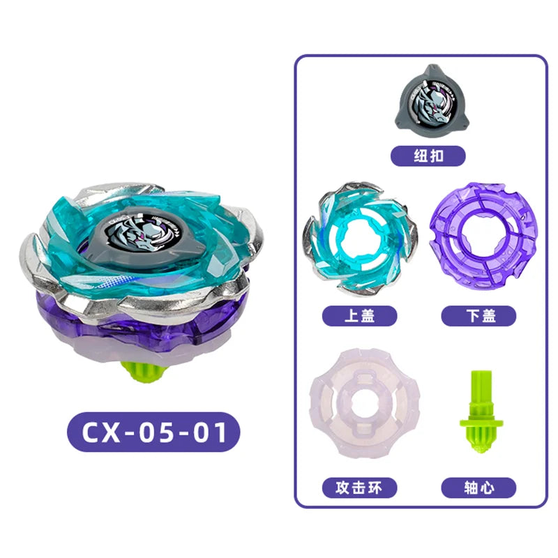 Metal Spinning Top Battle Gyro Toy Without Launcher