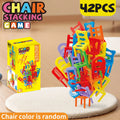 Stacking Chairs Toy Set Building Blocks Balance Game