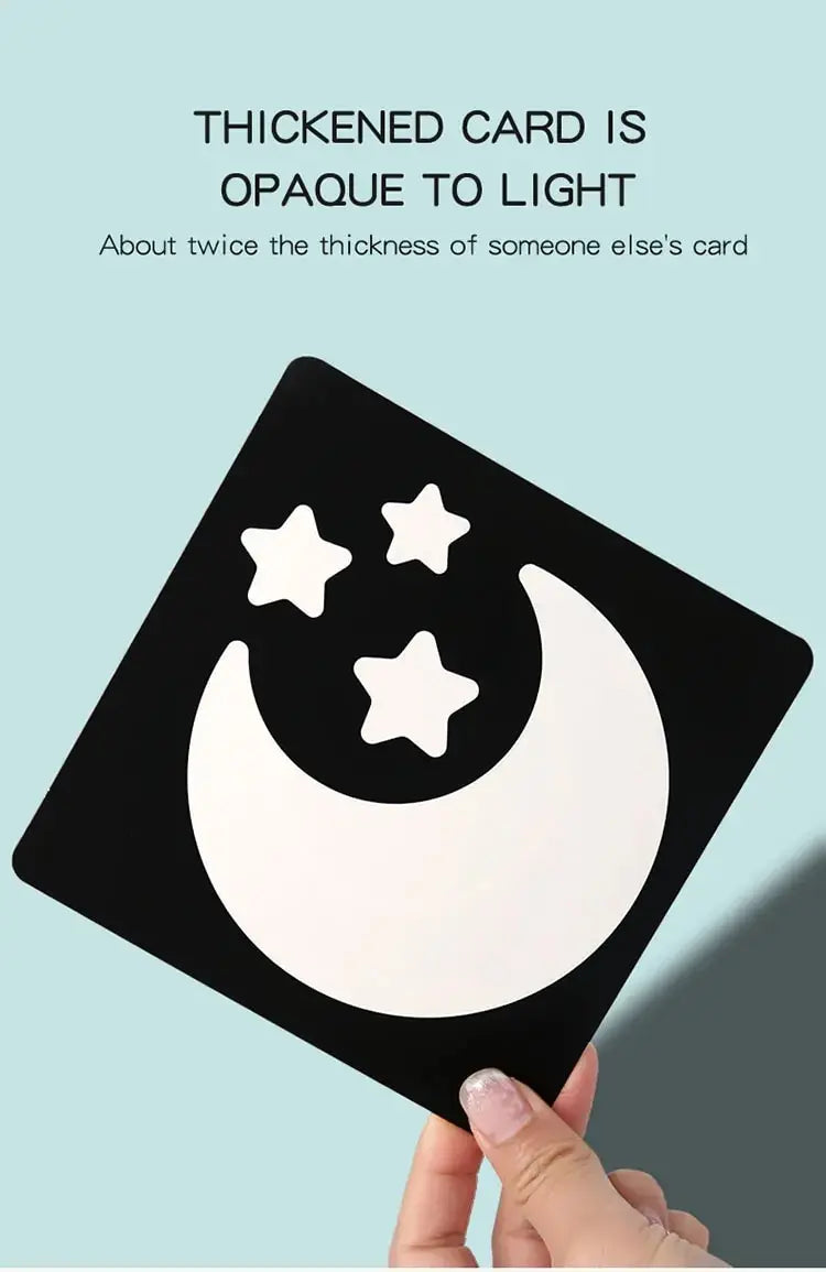 Baby High Contrast Flash Cards Visual Learning Cards
