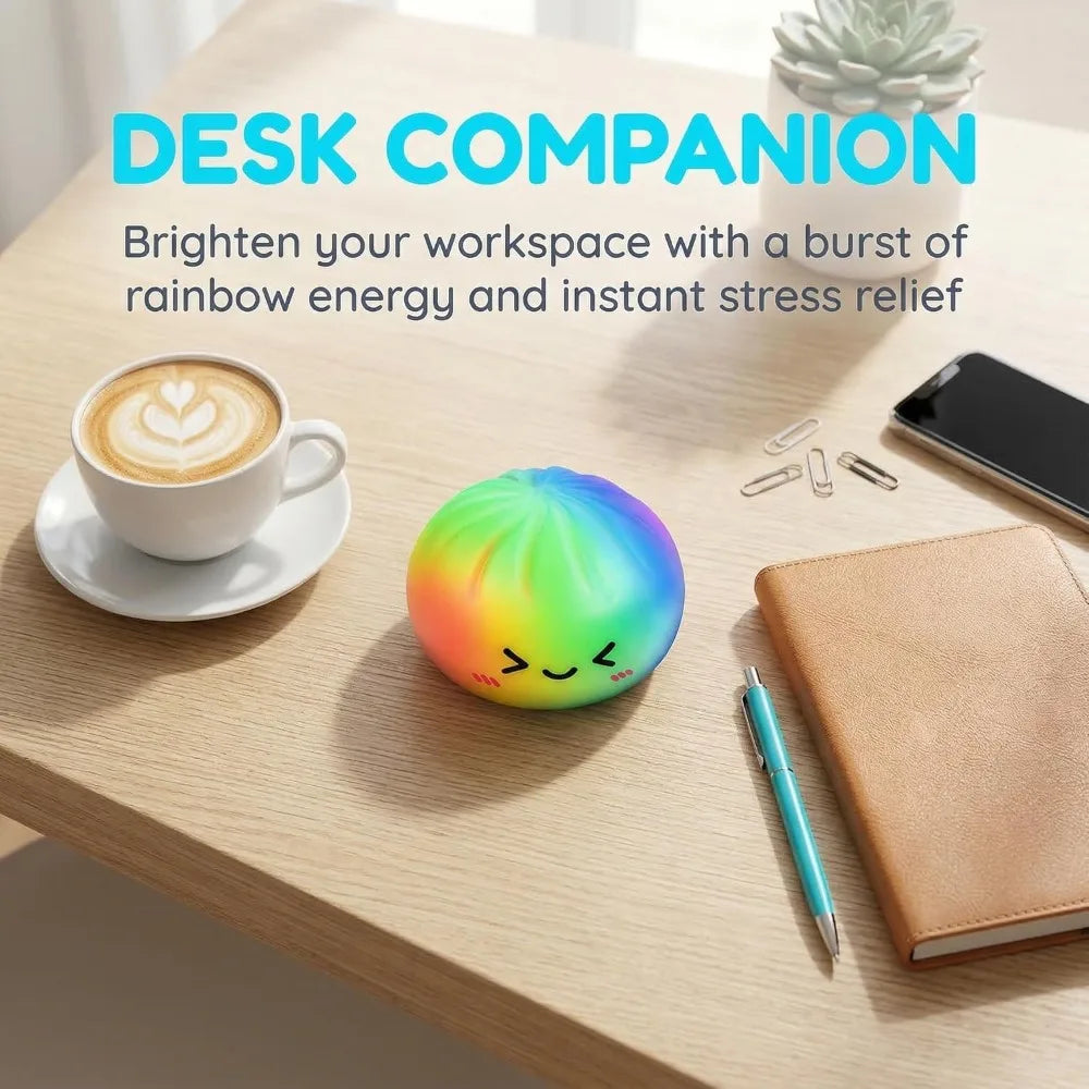 Dumpling Squishy Toy – Glitter Slow Rebound Stress Ball