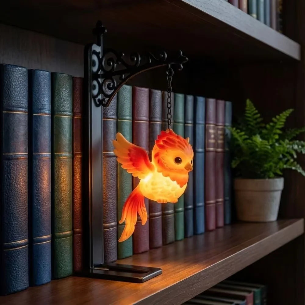 Vintage Library Lantern – Decorative Bookshelf Night Light