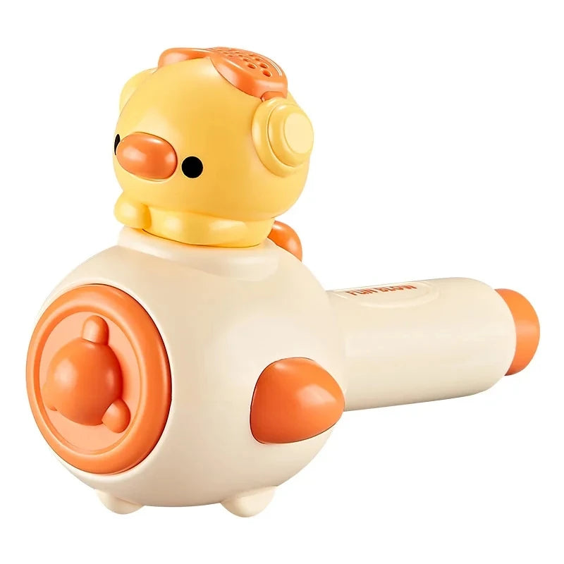 Montessori Sensory Toy 3-in-1 Blowing Floating Ball & Whistle Game
