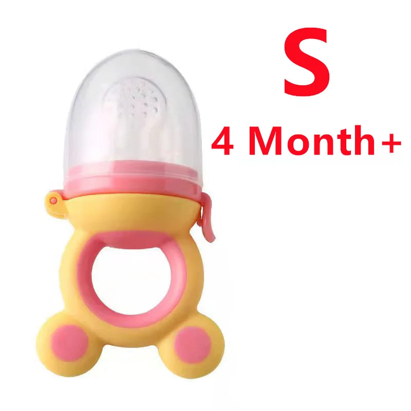 Baby Food Feeder – Silicone Fruit Nibbler & Teether