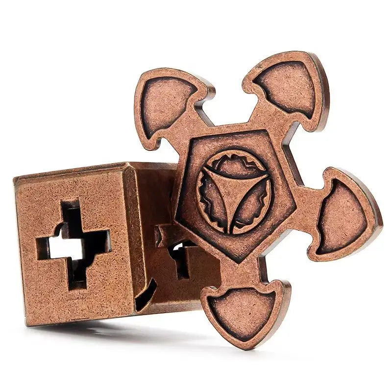 Metal Brain Teaser – 3D Disentanglement Logic Puzzle