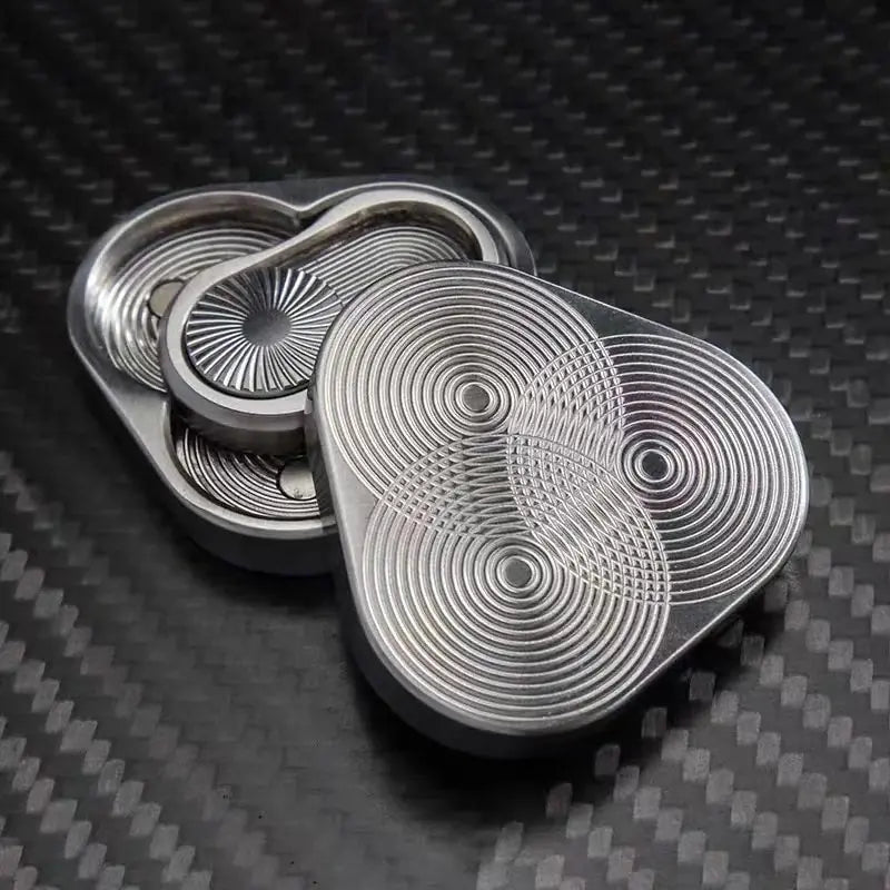 Magnetic Fidget Slider Metal Triangular EDC Hand Toy