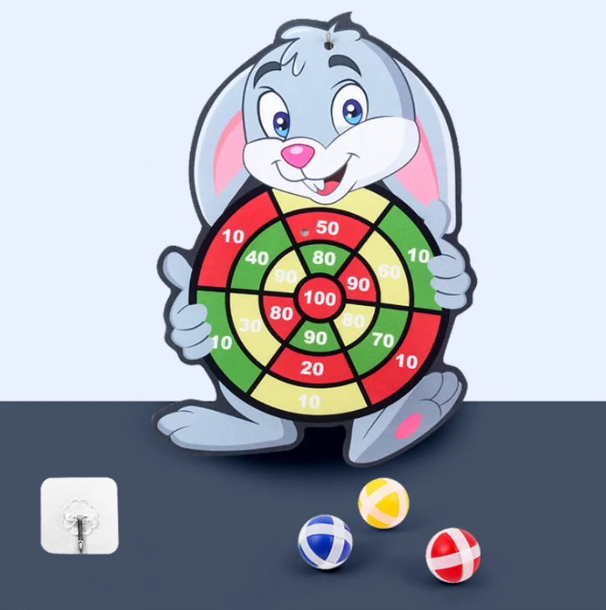 Kids Sticky Ball Dart Board