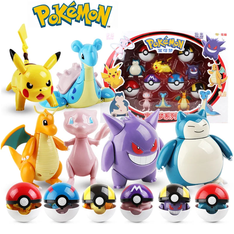 Cartoon Action Figure – 8CM PVC Collectible Model