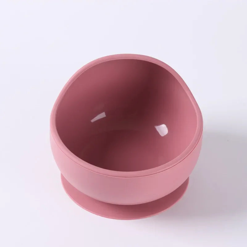 Silicone Suction Cup Bowl – Non-Slip Baby Feeding