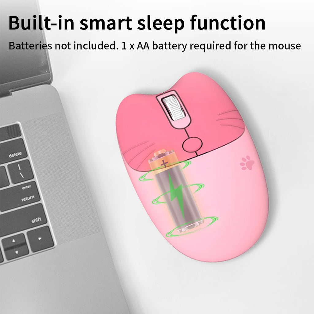 Wireless Computer Mouse – 2.4G Adjustable DPI Plug & Play