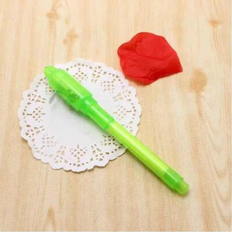Invisible Ink Pen with UV Light, Secret Message Marker
