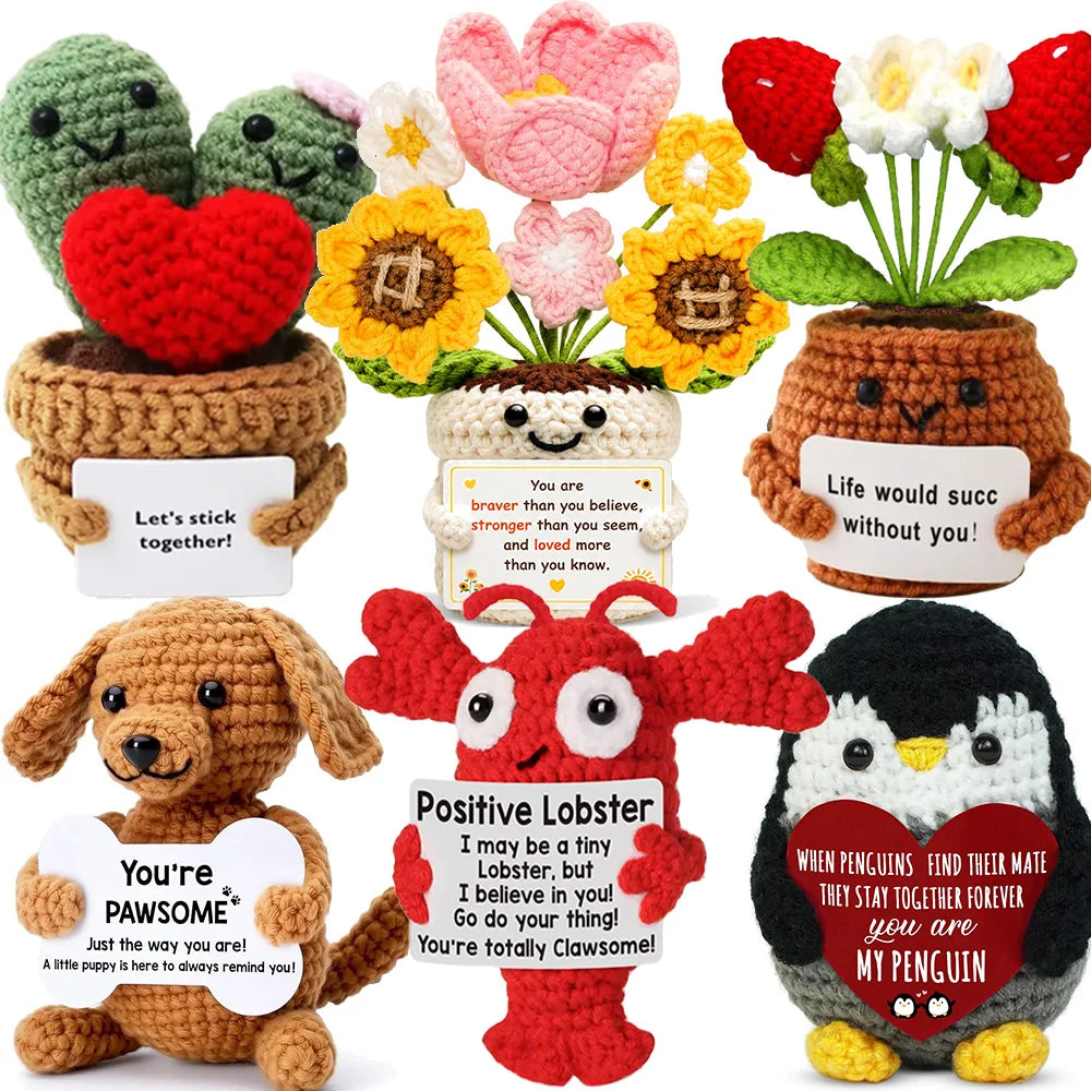 Crochet Pocket Hug – Handmade Knitted Plush Doll