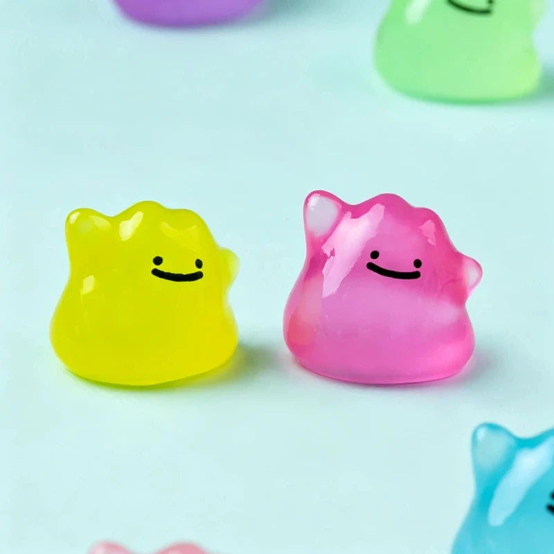 Mini Monster Figurines – Resin Desk Decor Set