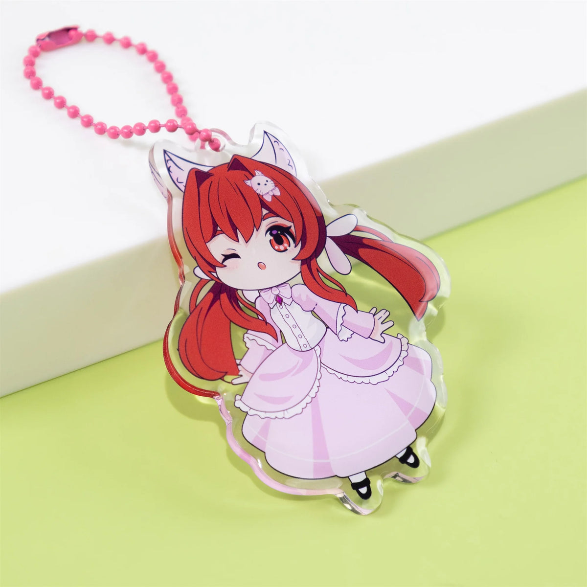 Personalized Acrylic Keychain – Custom Photo Keyring