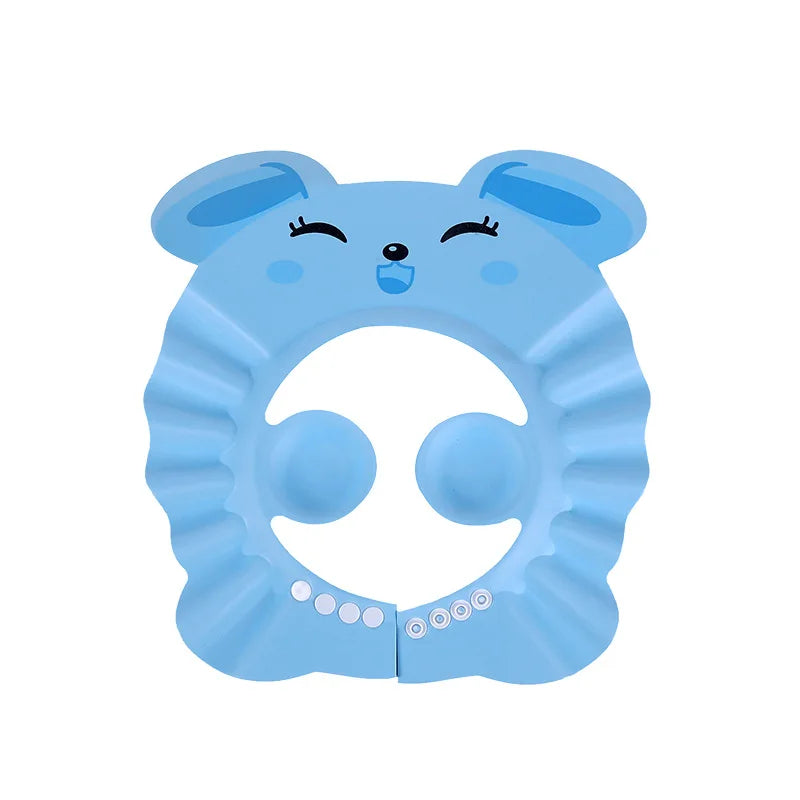 Baby Shampoo Visor, Adjustable Bath Cap for Kids Hair Washing