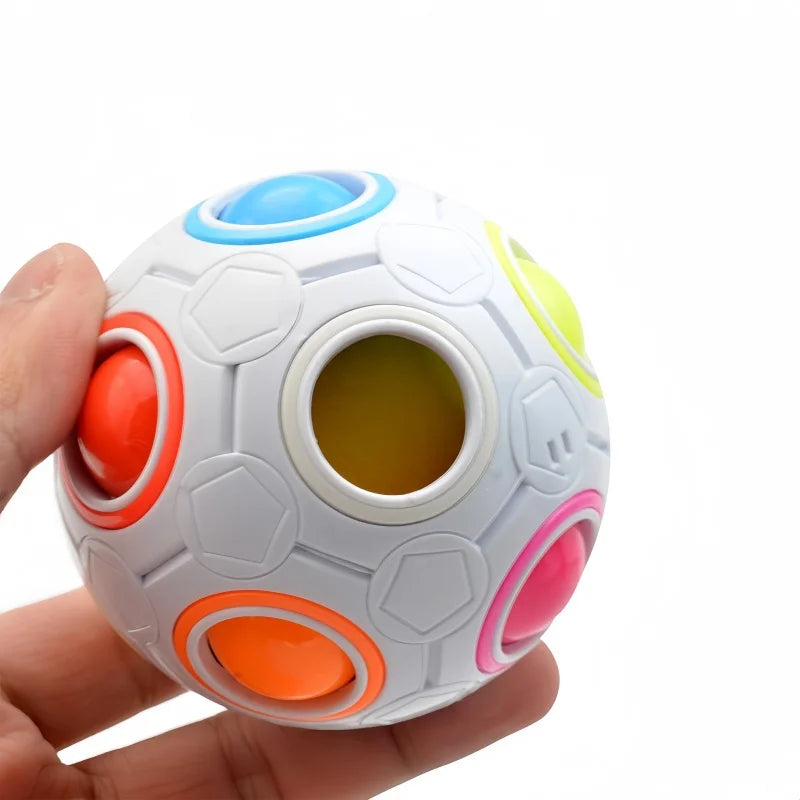 Rainbow Ball Fidget Cube