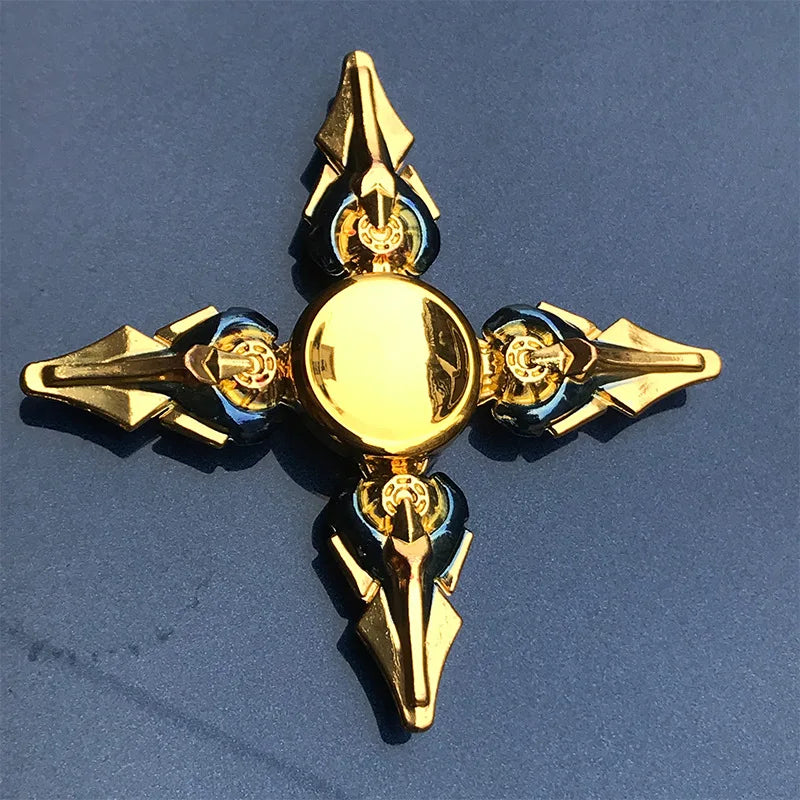 Colorful Metal Fidget Spinner – Zinc Alloy Hand Spinner for Adults