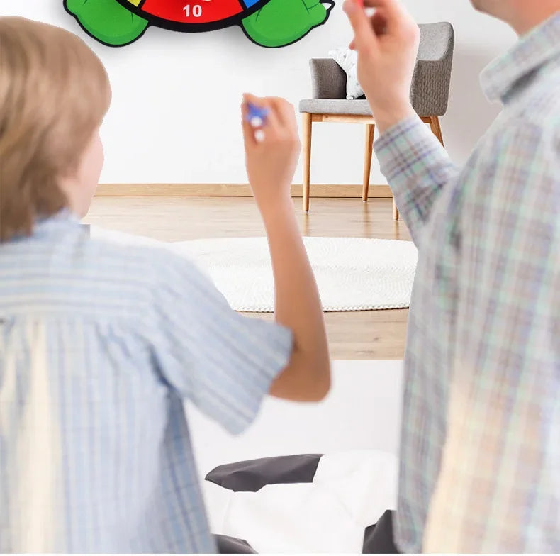 Sticky Ball Dart Board – Indoor Target Throwing Game for Kids