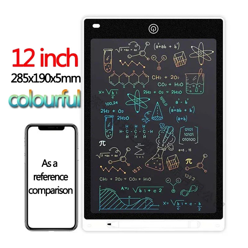 LCD Writing Tablet, Reusable Drawing Board for Kids