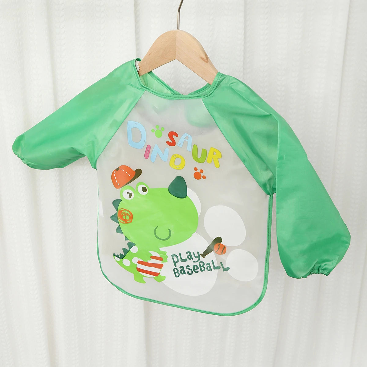 Waterproof Baby Bib Long Sleeve