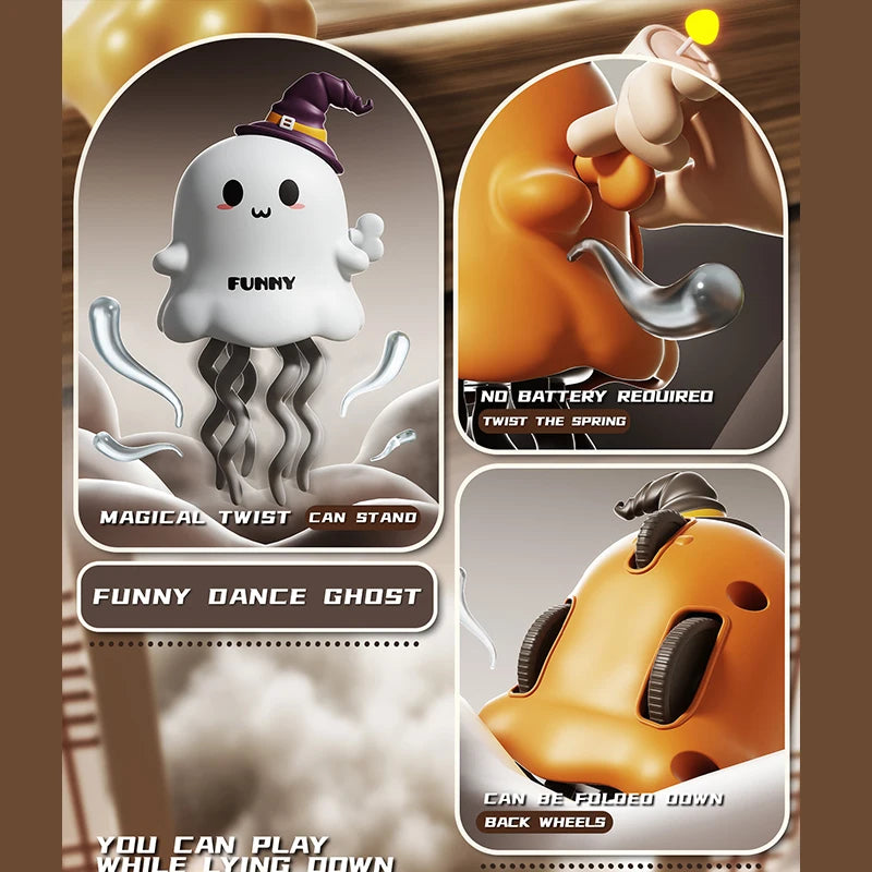 Dancing Ghost Toy – Interactive Halloween Crawling Dance Toy