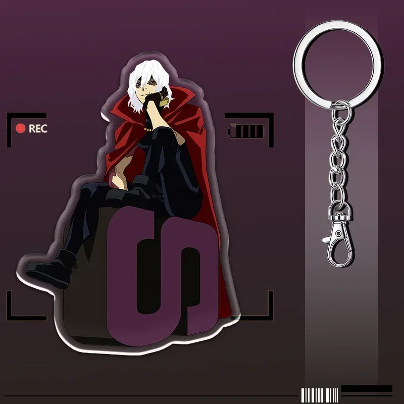 Anime Acrylic Keychain 12cm Backpack Charm Pendant