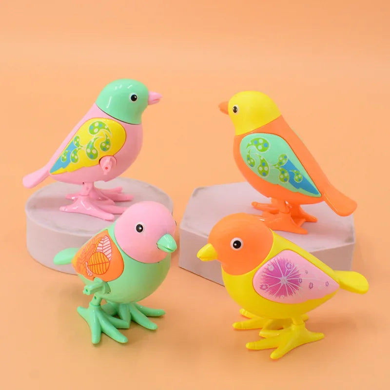 Wind Up Bird Toy – Jumping Mechanical Animal Toy for Kids