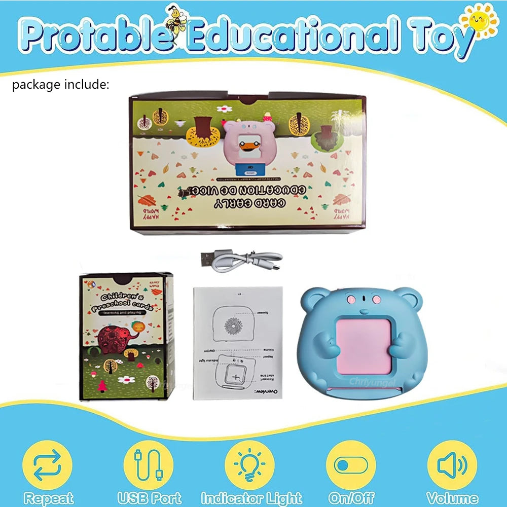 Product Title: Talking Flash Cards for Kids Electronic Language Learning Toy