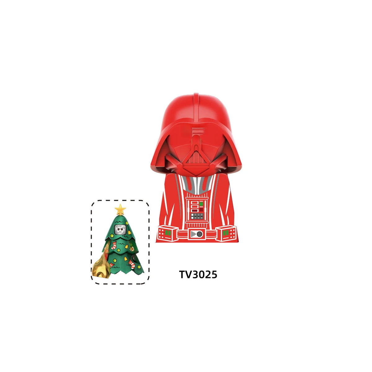 Christmas Building Blocks Santa Mini Figures DIY Building Set