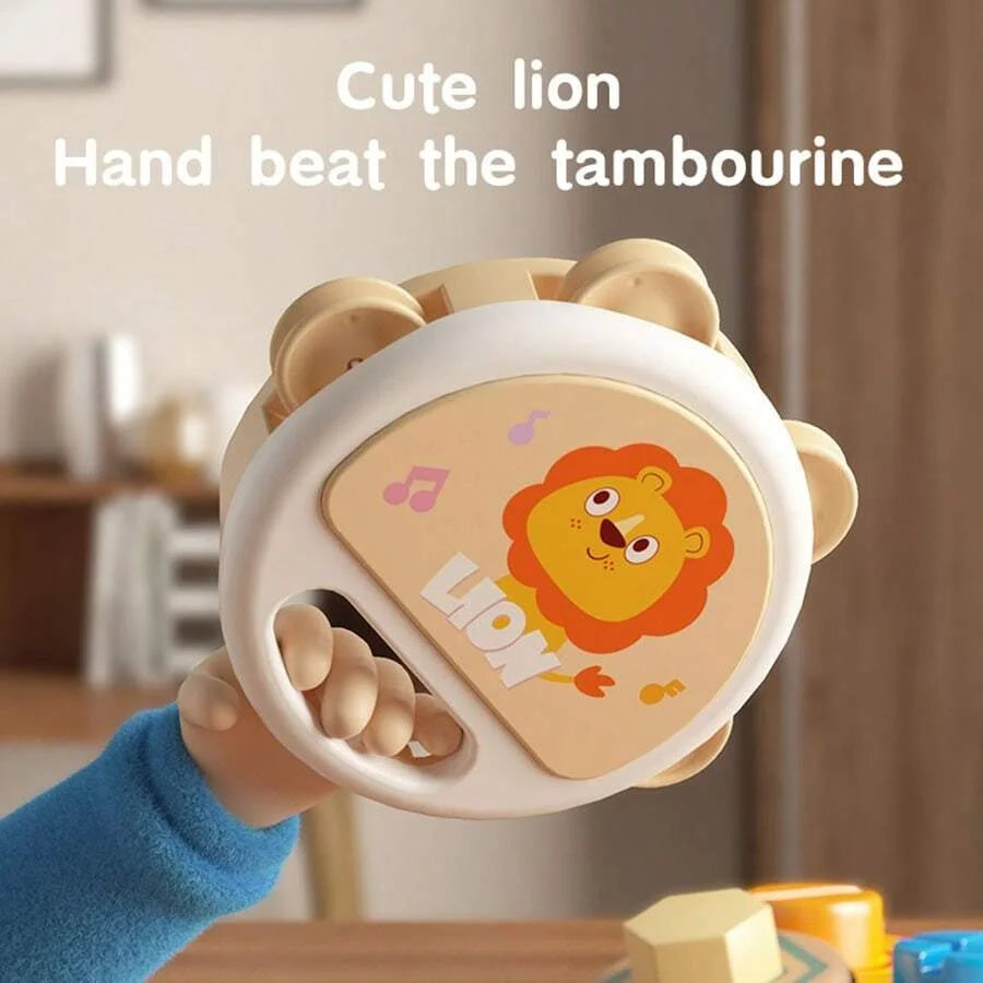 Baby Tambourine – Animal-Shaped Kids Percussion Instrument