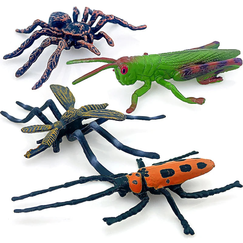 12-Piece Insect Animal Figures Set