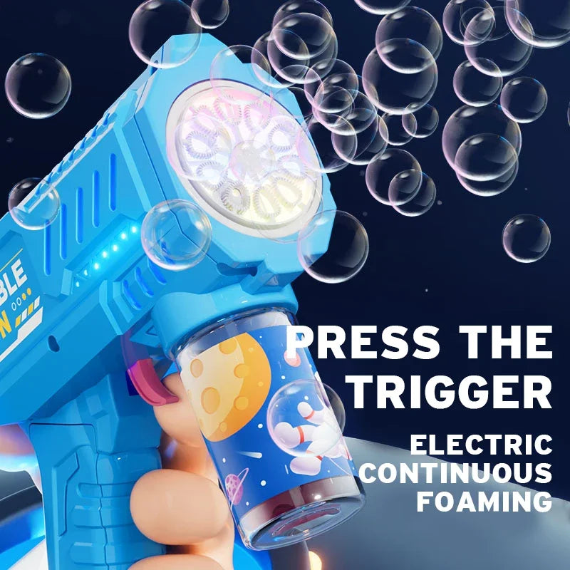 Automatic Bubble Gun – Bubble Blower Toy for Kids Outdoor Play
