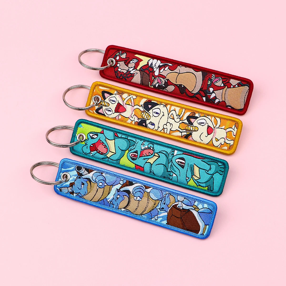 Anime Keychain Embroidered