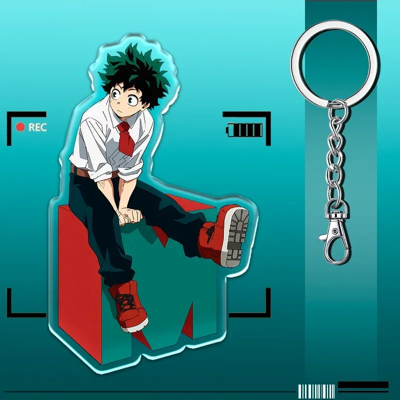 Anime Acrylic Keychain 12cm Backpack Charm Pendant