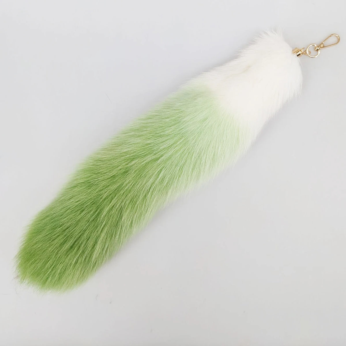 Fox Tail Keychain for Women Furry Y2K Car Accessory